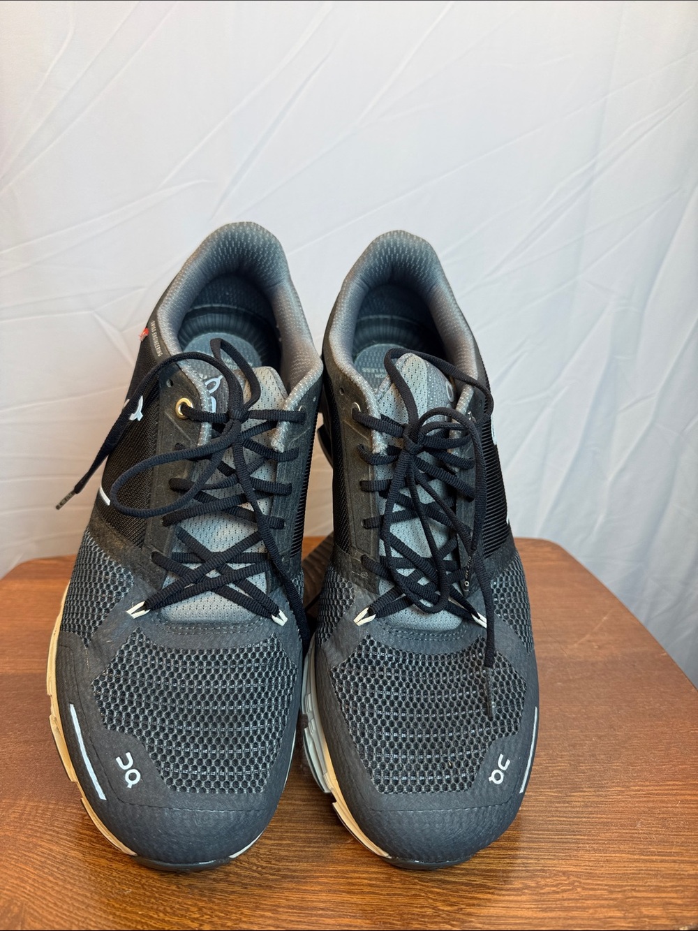 On Cloud - Cloud Flyers Running Men’s Athletic Shoes - Gray, Black and Cream